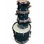 Used TAMA 4 Piece Starclassic Performer Blue Drum Kit Blue