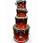 Used TAMA 4 Piece Starclassic Performer CHERRY FADE Drum Kit CHERRY FADE