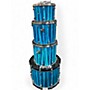 Used TAMA 4 Piece Starclassic Performer Sky Blue Aurora Drum Kit Sky Blue Aurora