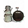 Used TAMA 4 Piece Starclassic Stripped Torquoise Drum Kit Stripped Torquoise