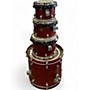 Used TAMA 4 Piece Starclassic WALNUT/BIRCH RED Drum Kit RED