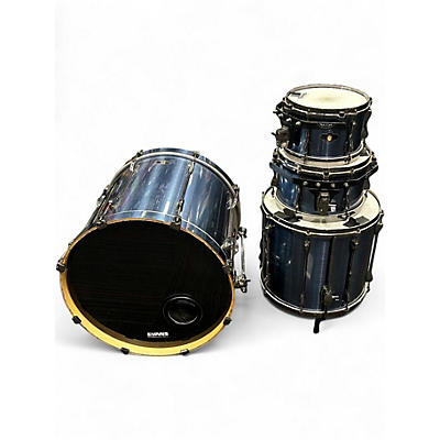 Used TAMA 4 Piece Superstar Blue Drum Kit