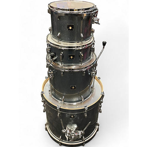 Used TAMA 4 Piece Superstar CLASSIC Ice Blue Metallic Drum Kit Ice Blue Metallic