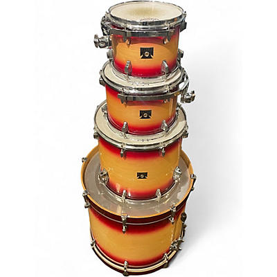 Used TAMA 4 Piece Superstar Classic 2 Tone Sunburst Drum Kit