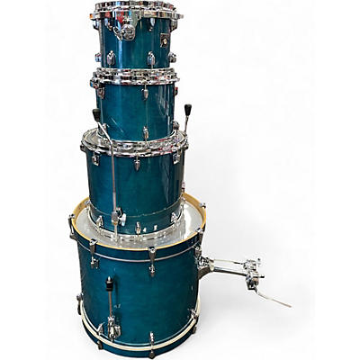 Used TAMA 4 Piece Superstar Classic Blue Drum Kit