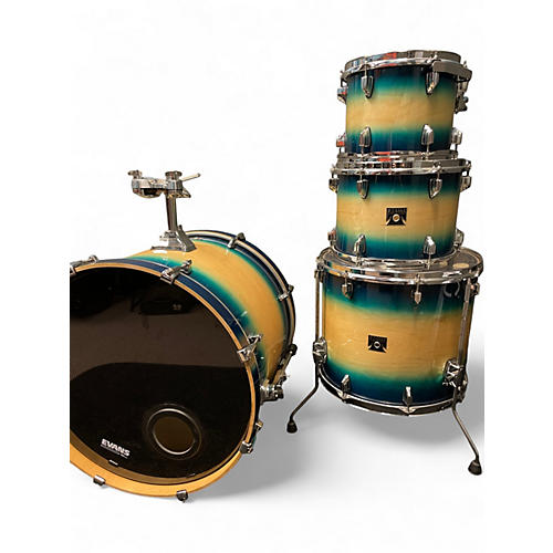 Used TAMA 4 Piece Superstar Classic Caribbean burst Drum Kit Caribbean burst