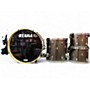 Used TAMA 4 Piece Superstar Gunmetal Gray Drum Kit Gunmetal Gray