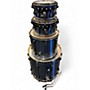 Used TAMA 4 Piece Superstar Hyperdrive Blue Drum Kit Blue