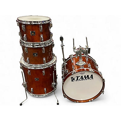 Used TAMA 4 Piece Superstar Mahogany Gloss Drum Kit