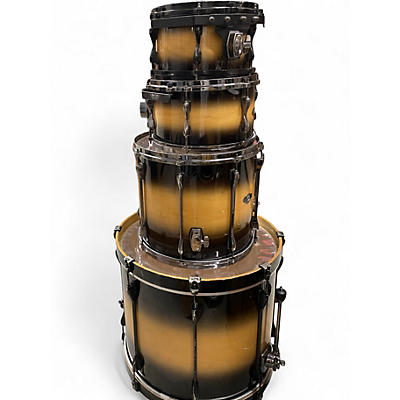 Used TAMA 4 Piece Superstar Tobacco Burst Drum Kit