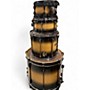 Used TAMA 4 Piece Superstar Tobacco Burst Drum Kit Tobacco Burst