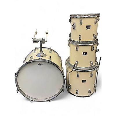 Used TAMA 4 Piece Swingstar Made in Japan White Drum Kit