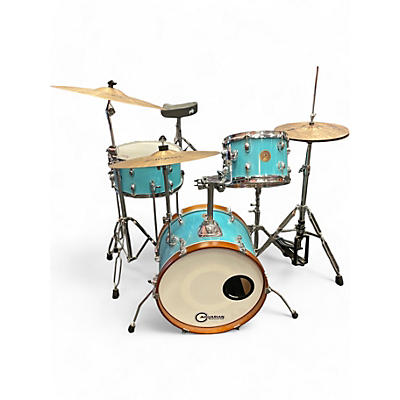 TAMA Used TAMA 4 Piece club jam Surf Green Drum Kit