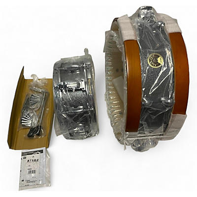 Used TAMA 4 Piece club jam galaxy silver Drum Kit