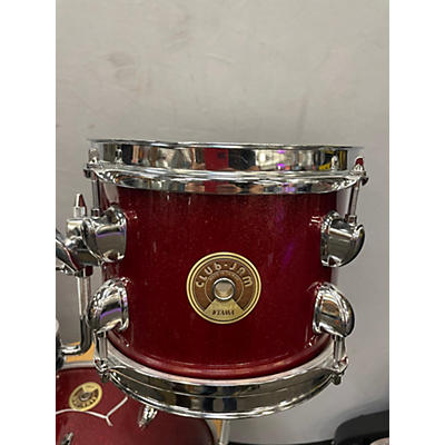 TAMA Used TAMA 4 piece CLUB JAM FLYER Red Drum Kit