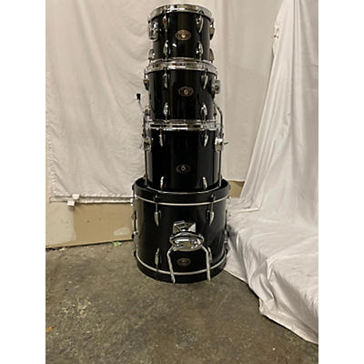 TAMA Used TAMA 4 piece Imperialstar Black Drum Kit