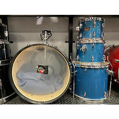 Used TAMA 4 piece Imperialstar Blue Drum Kit