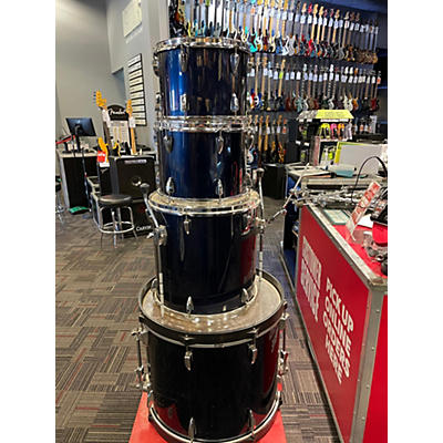 TAMA Used TAMA 4 piece Imperialstar Blue Drum Kit