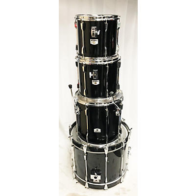 TAMA Used TAMA 4 piece Rockstar Pro Black Drum Kit