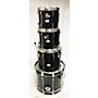 Used TAMA Used TAMA 4 piece Rockstar Pro Black Drum Kit Black