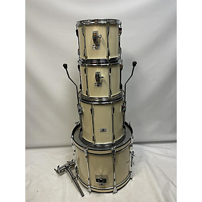 TAMA Used TAMA 4 piece Rockstar White Drum Kit