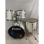 Used TAMA Used TAMA 4 piece Rockstar White Drum Kit White