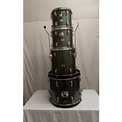 Used TAMA 4 piece SWINGSTAR Emerald Green Drum Kit