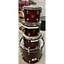 Used TAMA Used TAMA 4 piece Starclassic Crimson Red Burst Drum Kit Crimson Red Burst