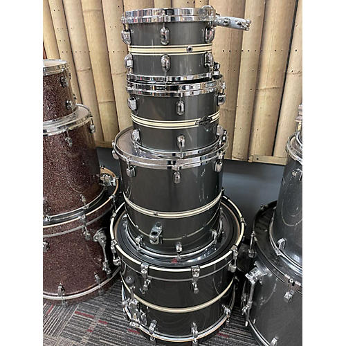 TAMA Used TAMA 4 piece Starclassic Gunmetal Gray Drum Kit Gunmetal Gray