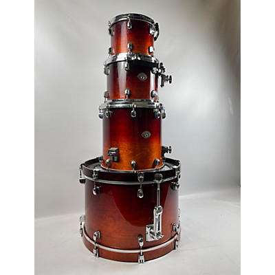 TAMA Used TAMA 4 piece Starclassic Natural Sunburst Drum Kit