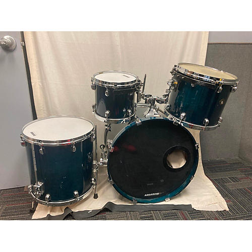 TAMA Used TAMA 4 piece Starclassic Performer Blue Drum Kit Blue