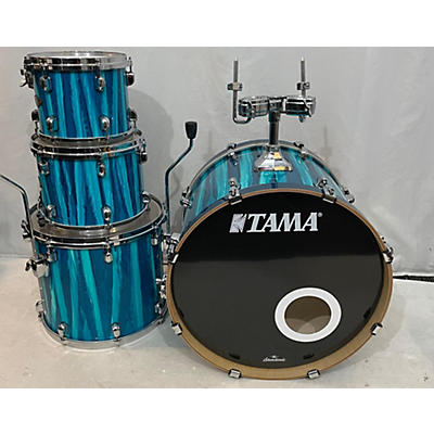 TAMA Used TAMA 4 piece Starclassic Performer SKY BLUE AURORA Drum Kit