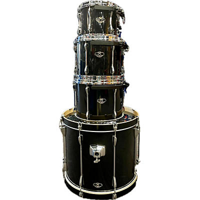 TAMA Used TAMA 4 piece Superstar Black Drum Kit