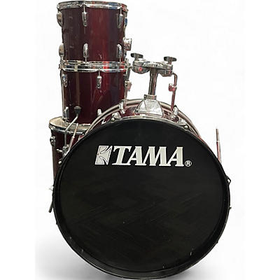 TAMA Used TAMA 4 piece Swingstar Wine Red Drum Kit