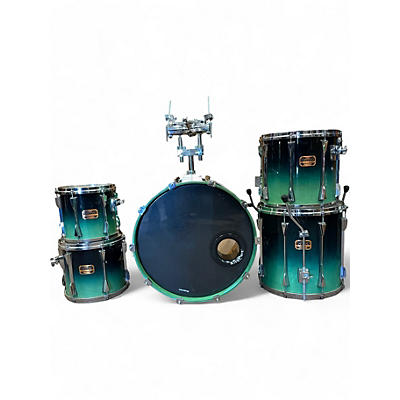 Used TAMA 5 Piece ARTSTAR CUSTOM LAGOON FADE Drum Kit