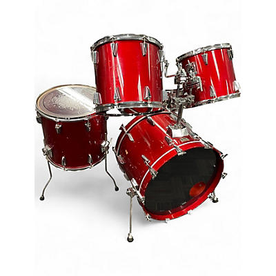 Used TAMA 5 Piece GRANSTAR CUSTOM RED Drum Kit