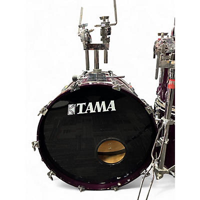 Used TAMA 5 Piece GRANSTAR  MAJESTIC PURPLE Drum Kit