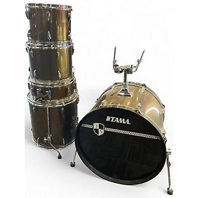 Used TAMA 5 Piece Imperialstar BRONZE MIST METALLIC Drum Kit