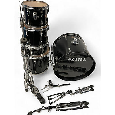 TAMA Used TAMA 5 Piece Imperialstar Black Drum Kit