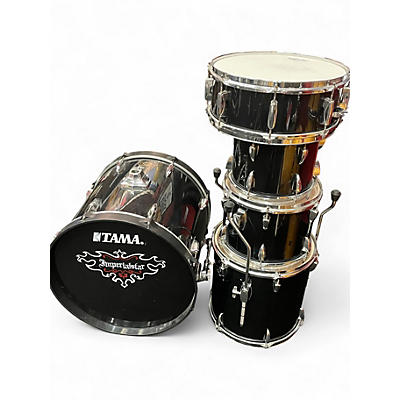 Used TAMA 5 Piece Imperialstar Black Drum Kit