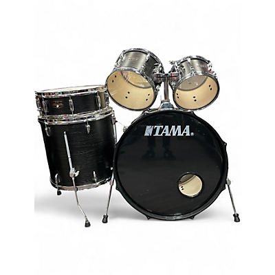Used TAMA 5 Piece Imperialstar Black Drum Kit