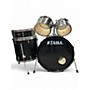 Used TAMA 5 Piece Imperialstar Black Drum Kit Black