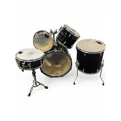 Used TAMA 5 Piece Imperialstar Black Drum Kit