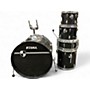 Used TAMA 5 Piece Imperialstar Black Drum Kit Black