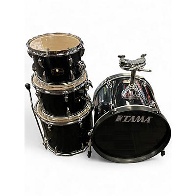 Used TAMA 5 Piece Imperialstar Black Drum Kit
