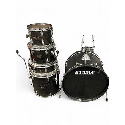Used TAMA 5 Piece Imperialstar Black Drum Kit