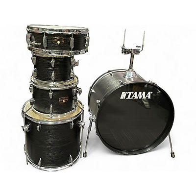 Used TAMA 5 Piece Imperialstar Black Oak Wrap Drum Kit