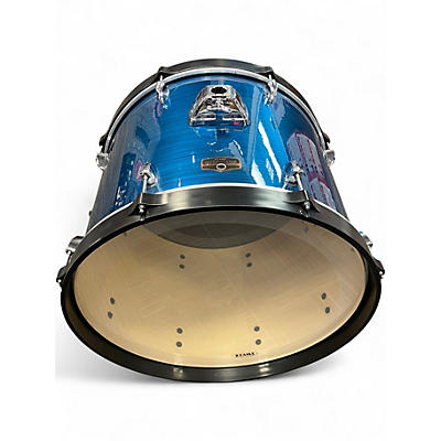 Used TAMA 5 Piece Imperialstar Blue Drum Kit