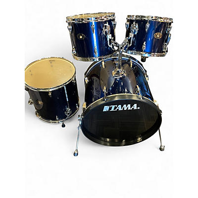 Used TAMA 5 Piece Imperialstar Blue Drum Kit