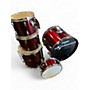 Used TAMA 5 Piece Imperialstar COMPLETE DRUMSET + HCS CYMBAL PACK CANDY APPLE MIST Drum Kit CANDY APPLE MIST